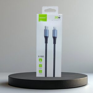 WISDOM X150 Type C to Lightning 20W Nylon Braided Cable
