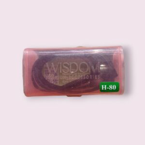 Wisdom H80 3.5mm Lateral in-ear Wired Earphone